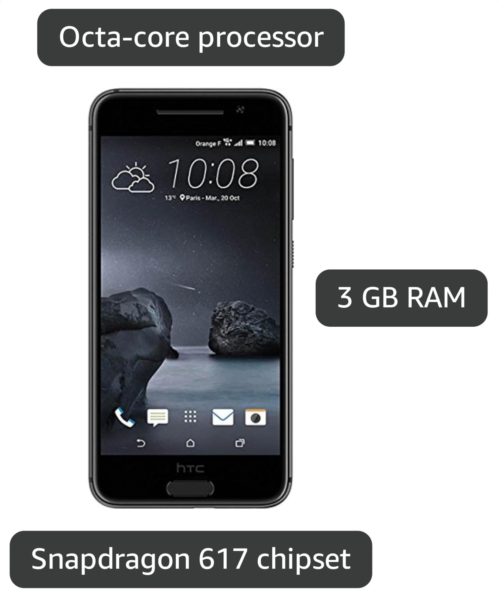 Amazon.com: HTC One A9 32GB Unlocked GSM 4g LTE Octa-Core Android
