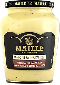 Maionese Dijon em Grãos Maille Vidro 320g