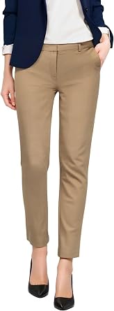 Hybrid & Company Womens Stretch Chino Pants