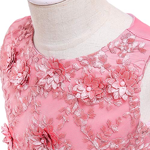 Flower Christmas Girl Dress Wedding Princess Tutu Party Events Teenage Girl Dress Ceremonies Kids Children Clothes4