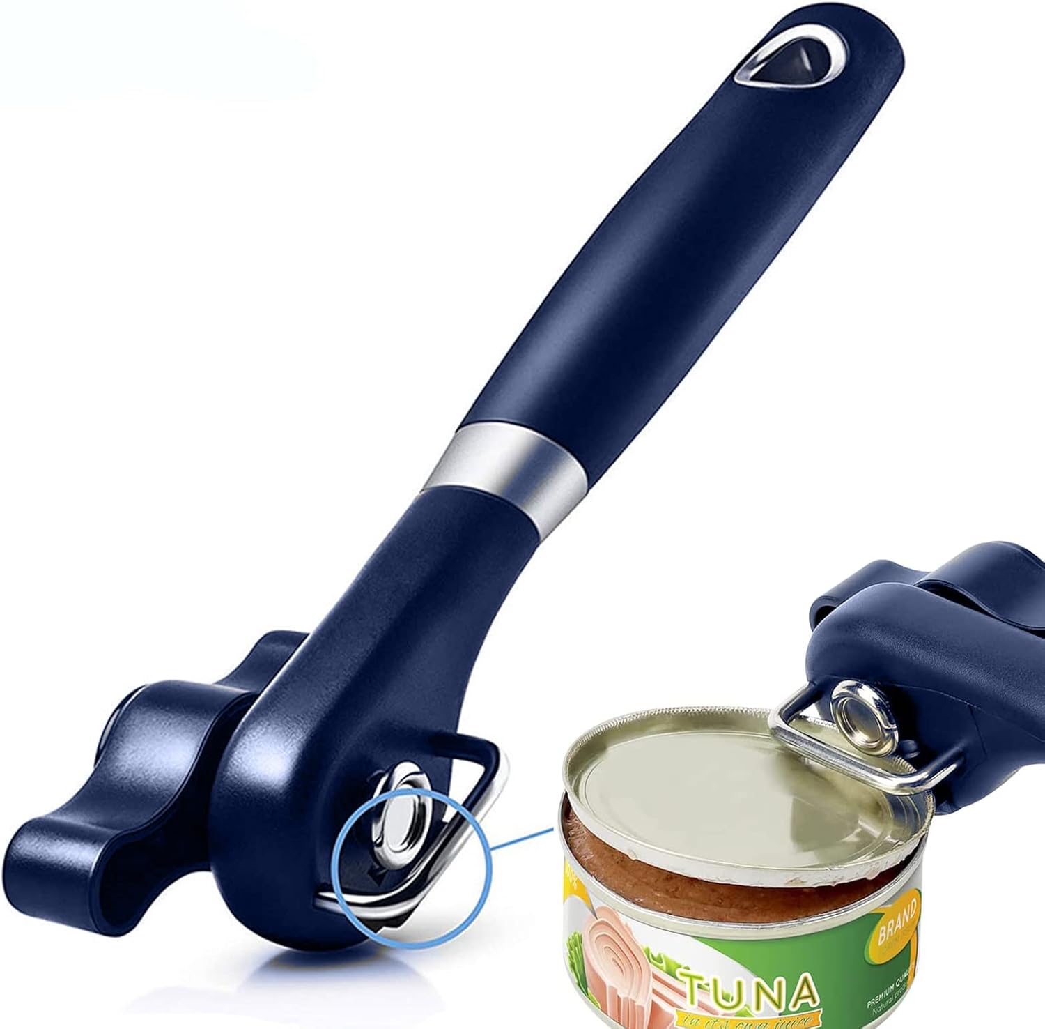 Safety Can Opener Smooth Edge, Side Cut Can Opener Manual