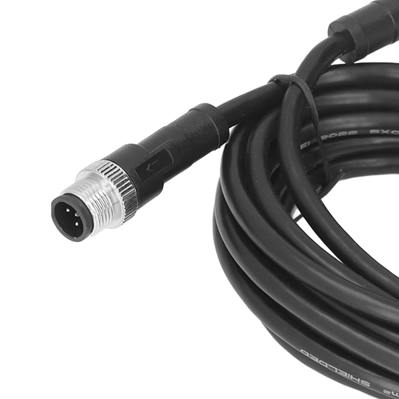 NMEA 2000 Backbone-Drop-Kabel für Boote, EVGATSAUTO Schwarzes ABS-Kabel Ersatz (4 Meter)