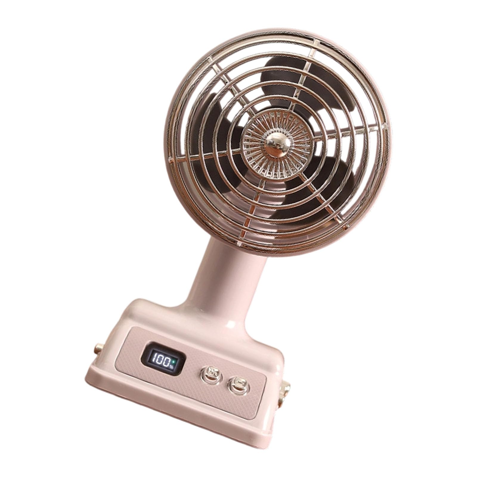 kokdid Desk Fan with Quiet Operate and 100 Wind Levels Adjustable Angles Airs Circulator for Home Offices Room Portable Air Cooling Desktop Table