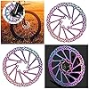 VGOL 2PCS Bicycle Disc Brake Rotor Stainless Steel Rust-Proof Bike Rotors with 12PCS M5 Screws for Most Bicycle Road Bike Mountain Bike 180mm #3