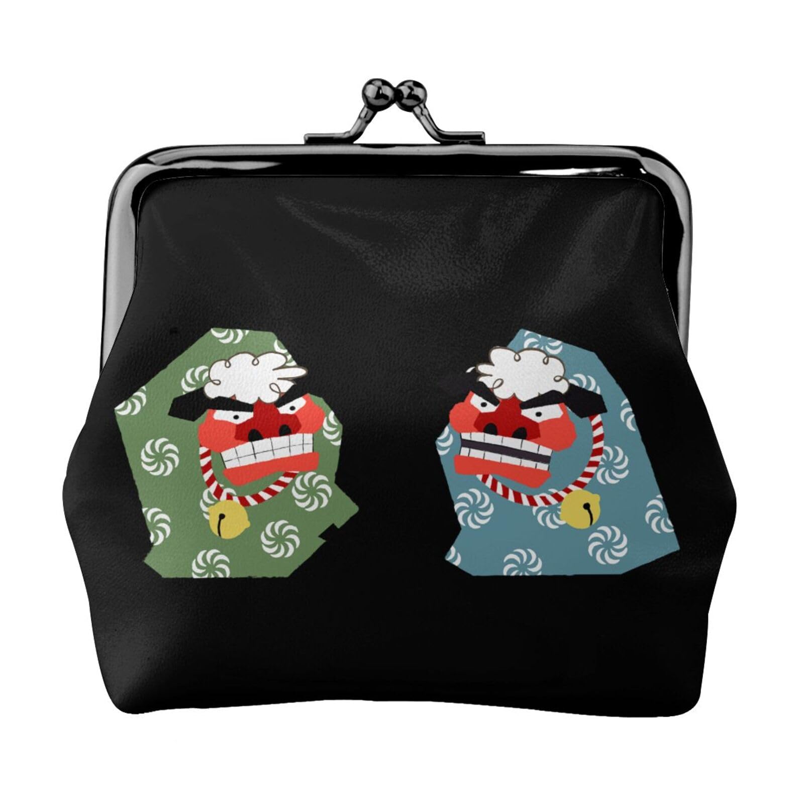 Amazon.co.jp: がま口財布 獅子舞 日本 伝統 文化 アニメ 小銭入れ