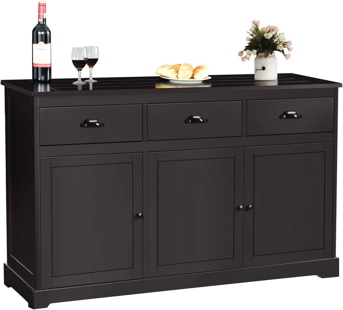 Giantex Sideboard Buffet Server Storage Console Table Home