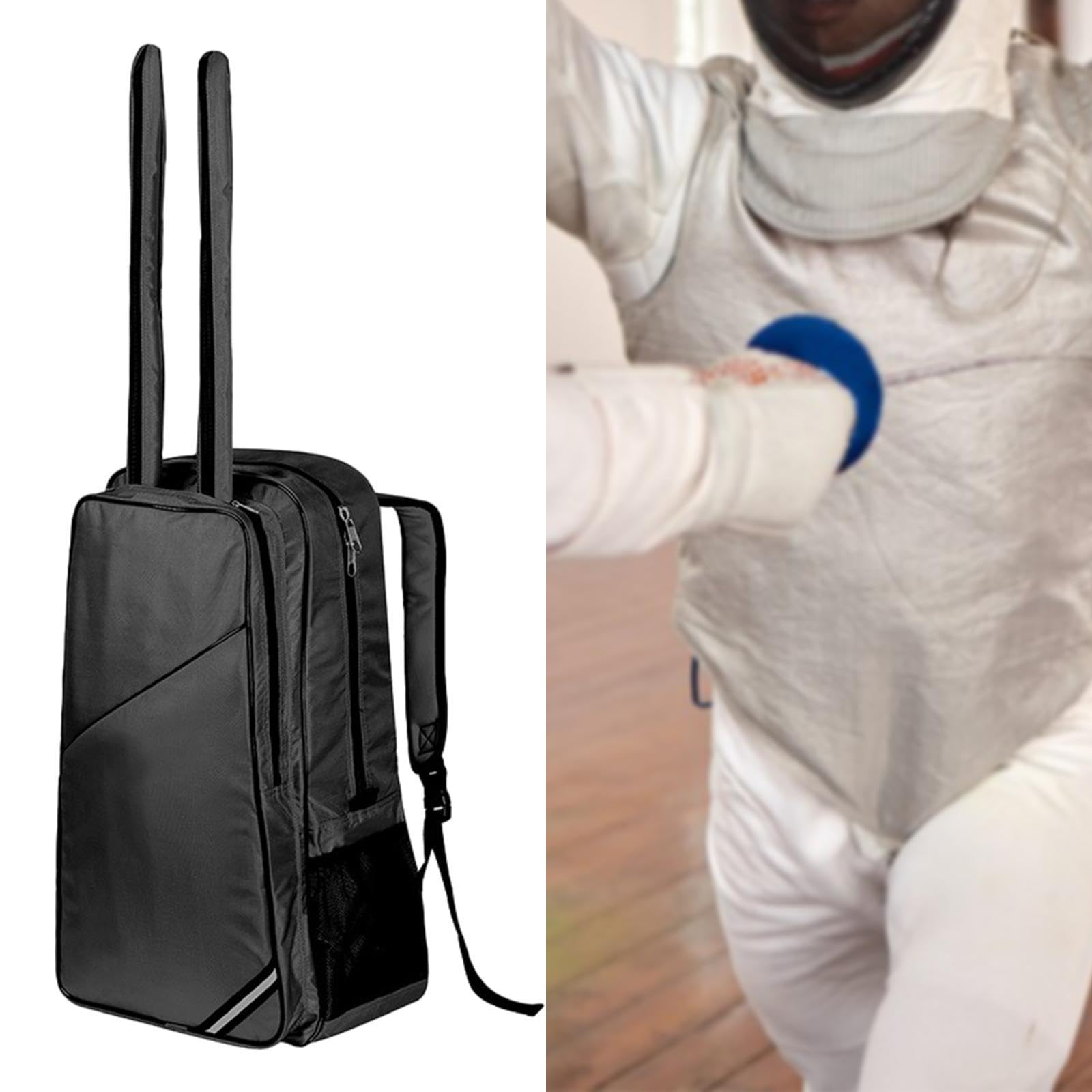 Mochila de esgrima Bolsa de esgrima Deportiva con Correa Ajustable Práctica Ligera con asa Bolsa de Accesorios confiable Bolso de Mano