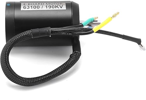 Jerys Motor sin escobillas, eje D de 0.394 in, motor de scooter eléctrico, 5kw, pegamentos rellenos para EscooterEbike para bicicleta de montaña