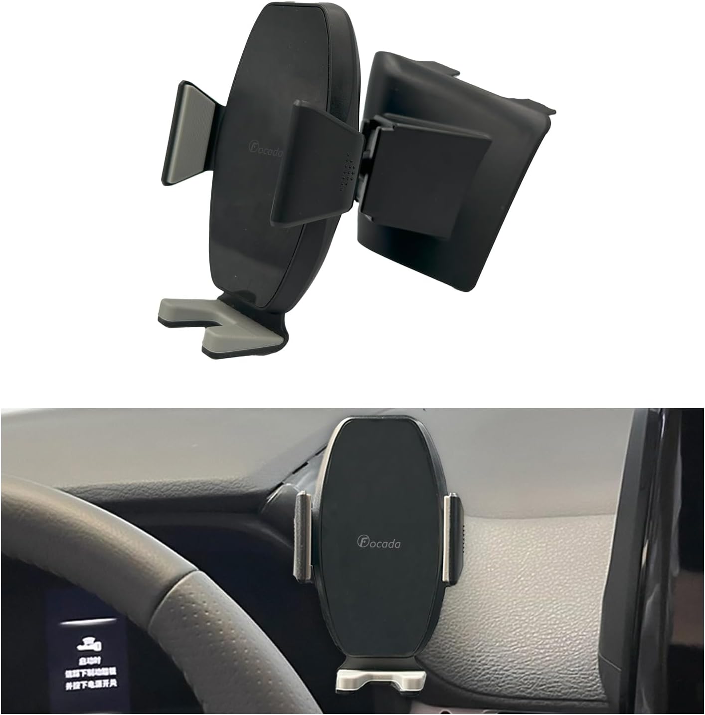 Car Phone Holder for Toyota Sienna 2021–2024, Magnetic Vehicle-Specific Dashboard Mount with MagSafe Ring Support, 360° Rotating Adjustable Cradle,Toyota Sienna Auto Accessories (MagSafe Mount)
