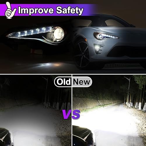 Miniatura 7 de Nixon Offroad Faros delanteros para Toyota 86  Subaru BRZScion FR-S 2013-2016, proyector LED DRL, luces direccionales de repuesto de haz alto y