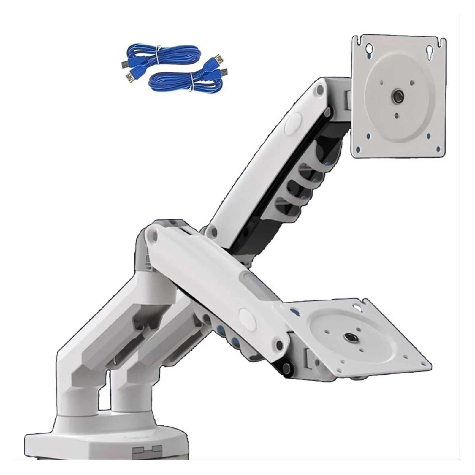 Bras de support for double moniteur F160 pour soulager le mal de dos et libérer votre bureau