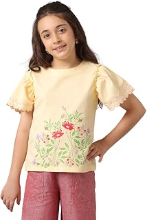 Girls Party & Casual Top Collection – Cotton, Denim & Linen Blend | Embroidered, Printed, Lace & Ruffle Designs | Short & ... Price In India