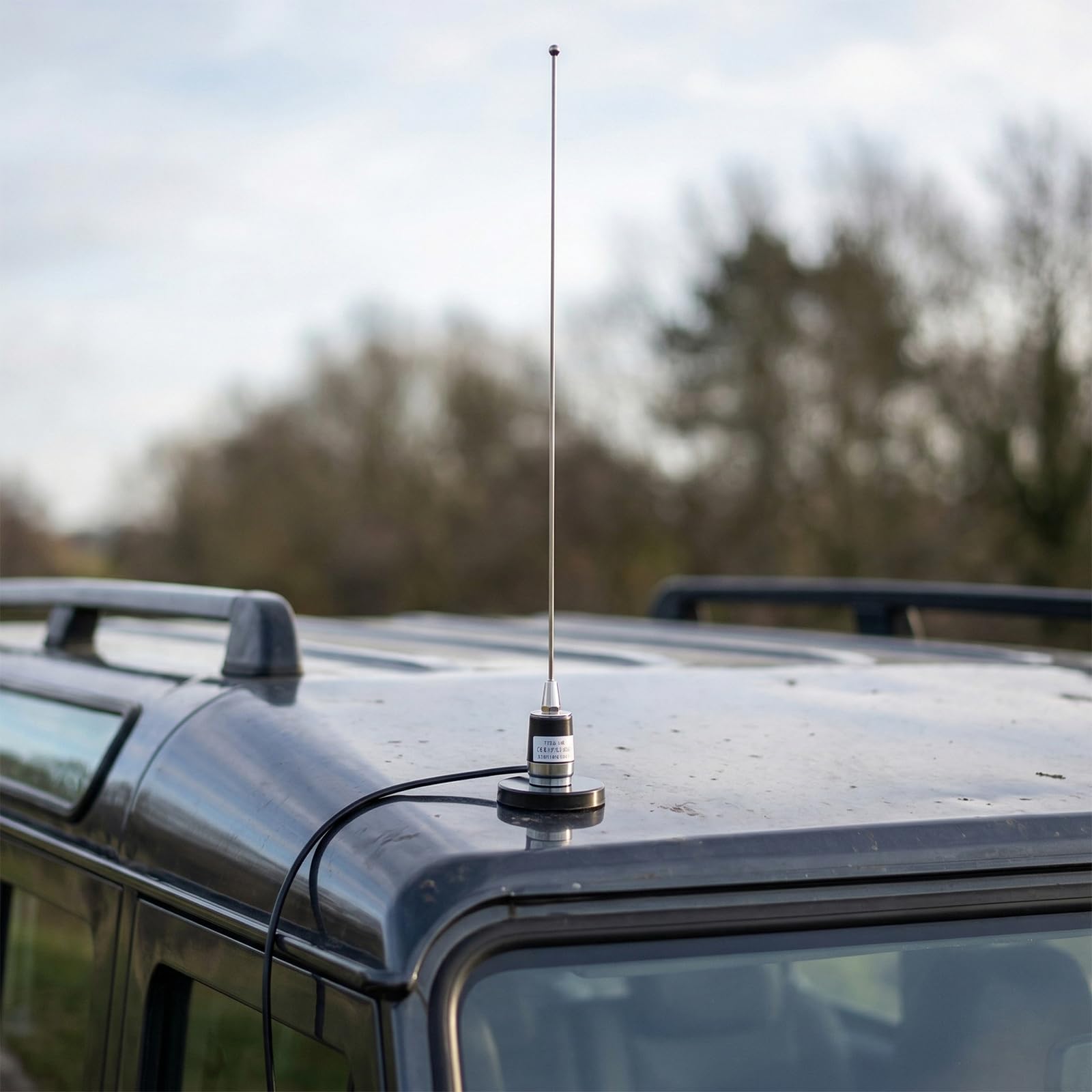 HYS Dual-Brand VHF/UHF Antenna mobile Ham Radio 53,3 cm 144/430 MHz NMO connettore per radio mobile