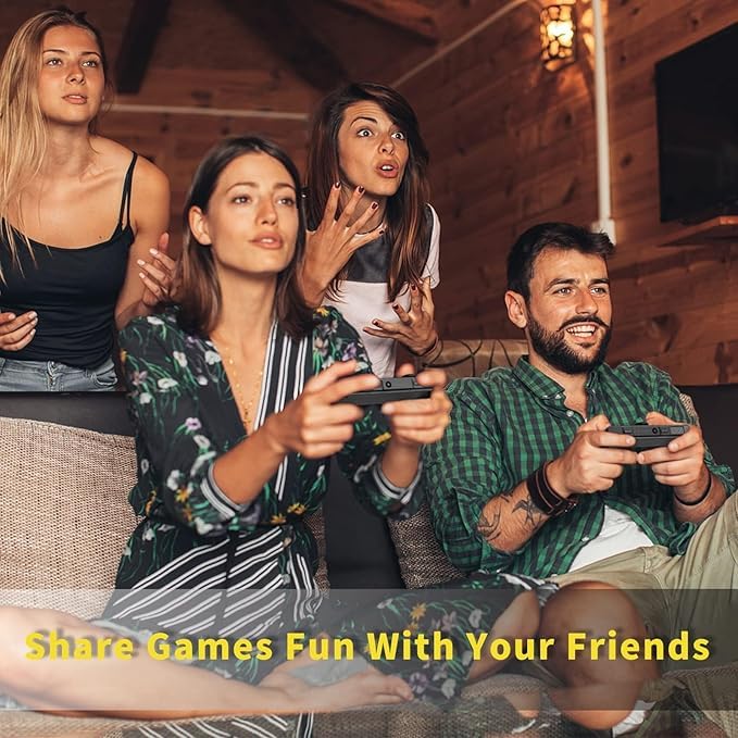 Image of Controller Compatible with Nintendo Switch /Lite /OLED,Replacement for Switch Joy Pad,Wireless Controllers Support Dual Vibration /Wake-up /Motion Control