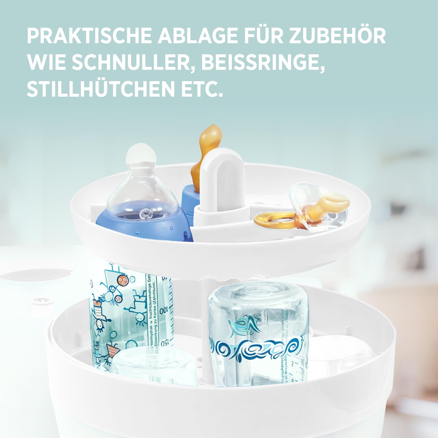 Hartig + Helling BS 29 Ton elettrico ischer sterilizzatore a vapore per fino a 6 bottiglie