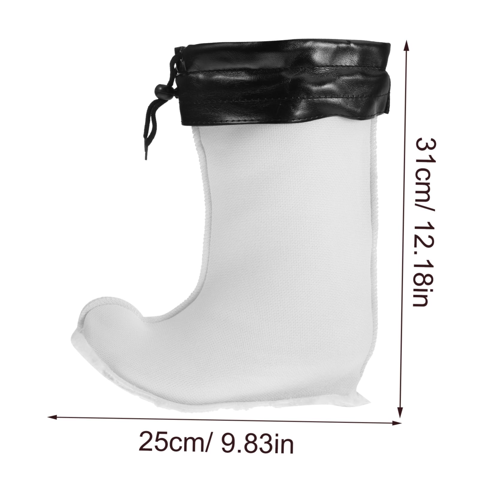 TOPPERFUN Detachable Boot Liners Warm Rain Boot Covers for Women Men Teens Adults