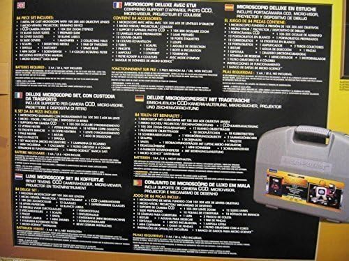 MicroScience 84 pc. Deluxe Microscope Set