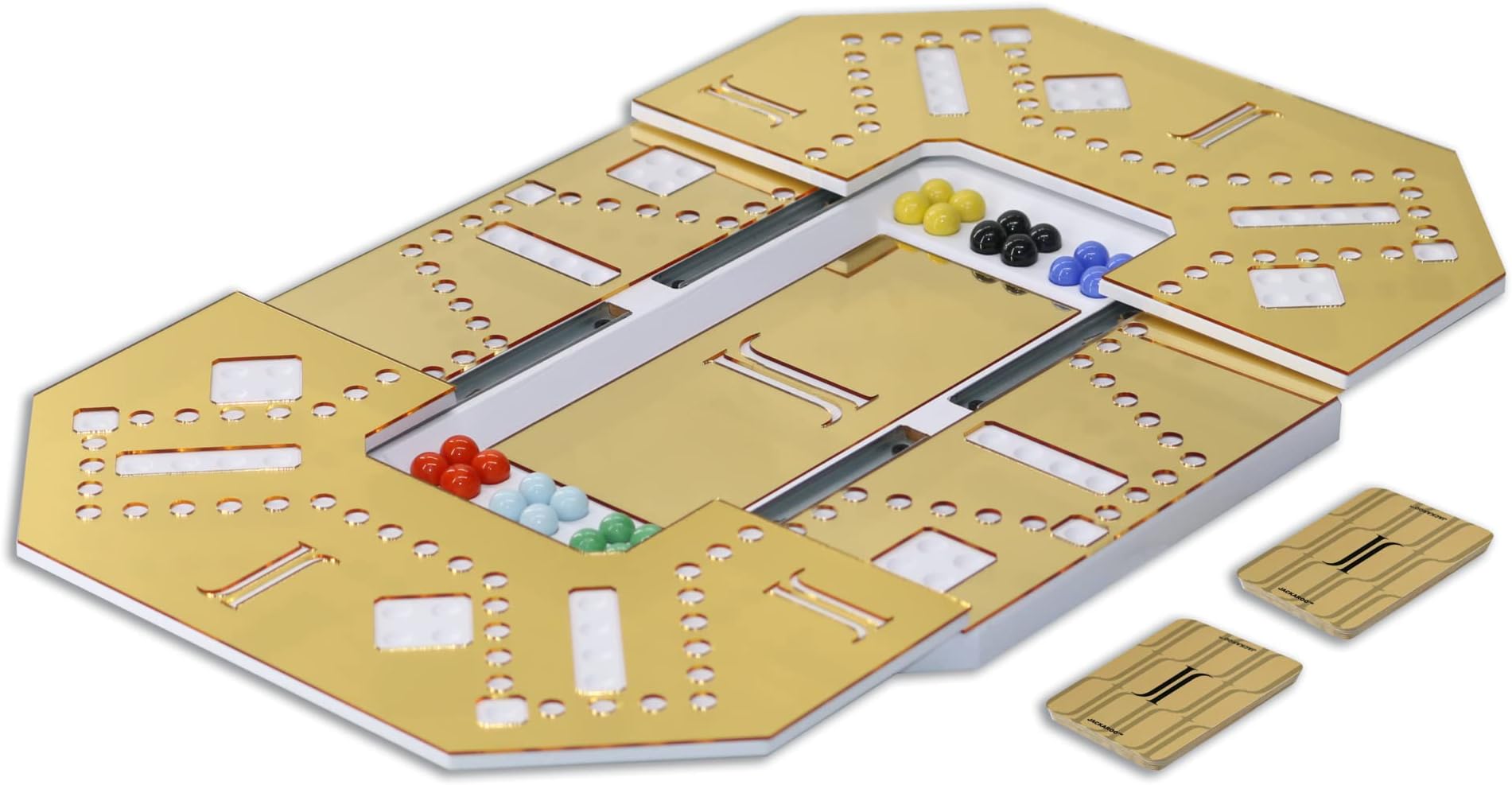 Jackaroo The Original 4/6 Player Gold Edition White