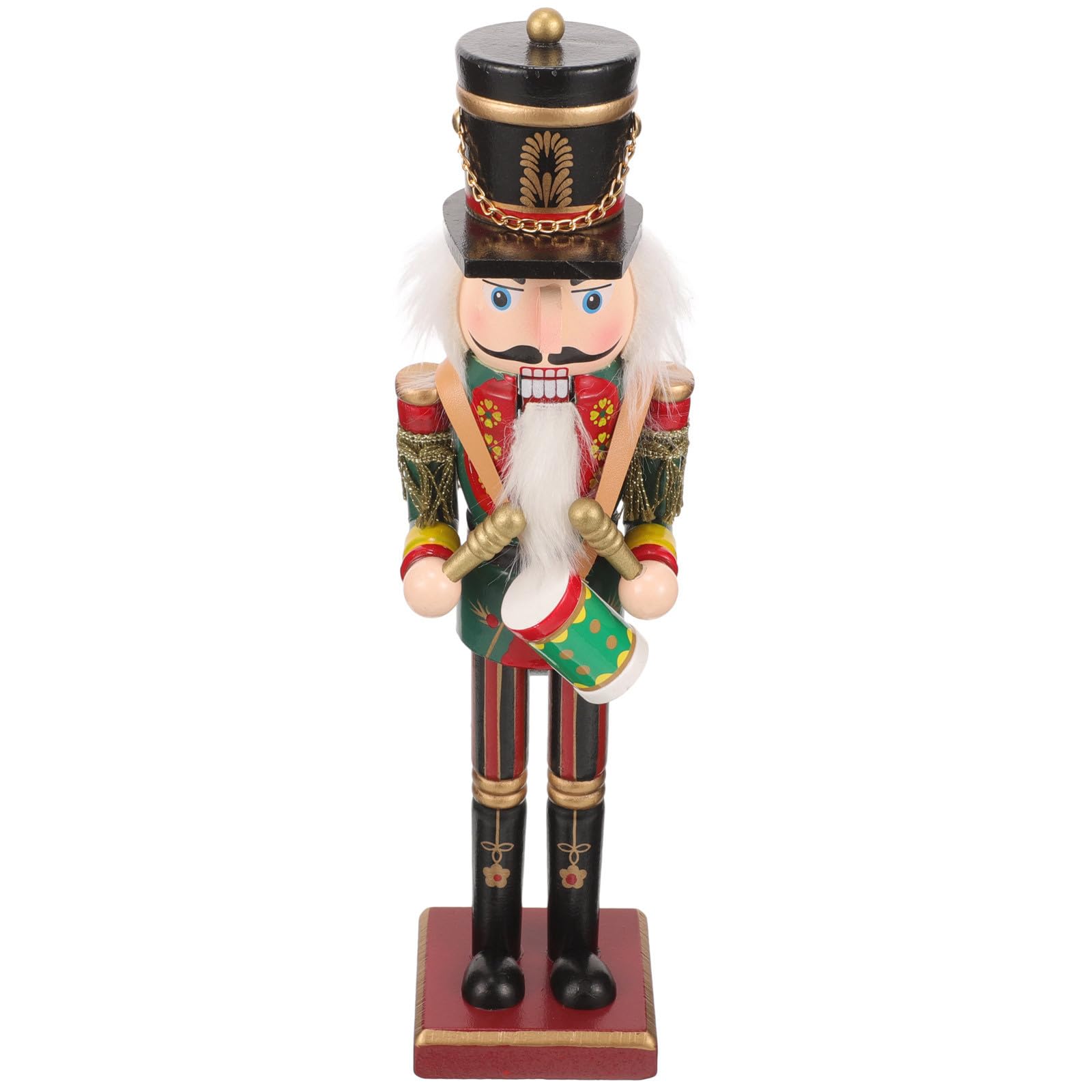 MAGICLULU in Legno Decorazione Natalizia Classica Finitura Artigianale Eccellente, Ornamento da Tavolo per Natale e Festa a Tema Stili multipli