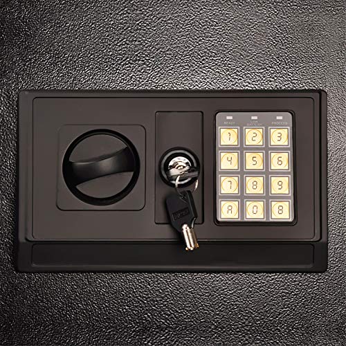 Moutec Large Rifle Gun Safe, Quick Access Rifle Gun Safe, 5-Gun Metal Rifle Gun Security Cabinet for Rifle with/Without Scope with Separate Pistol/Handgun Lock Box (Digital Keypad-Non Biometric) - Thumbnail 4