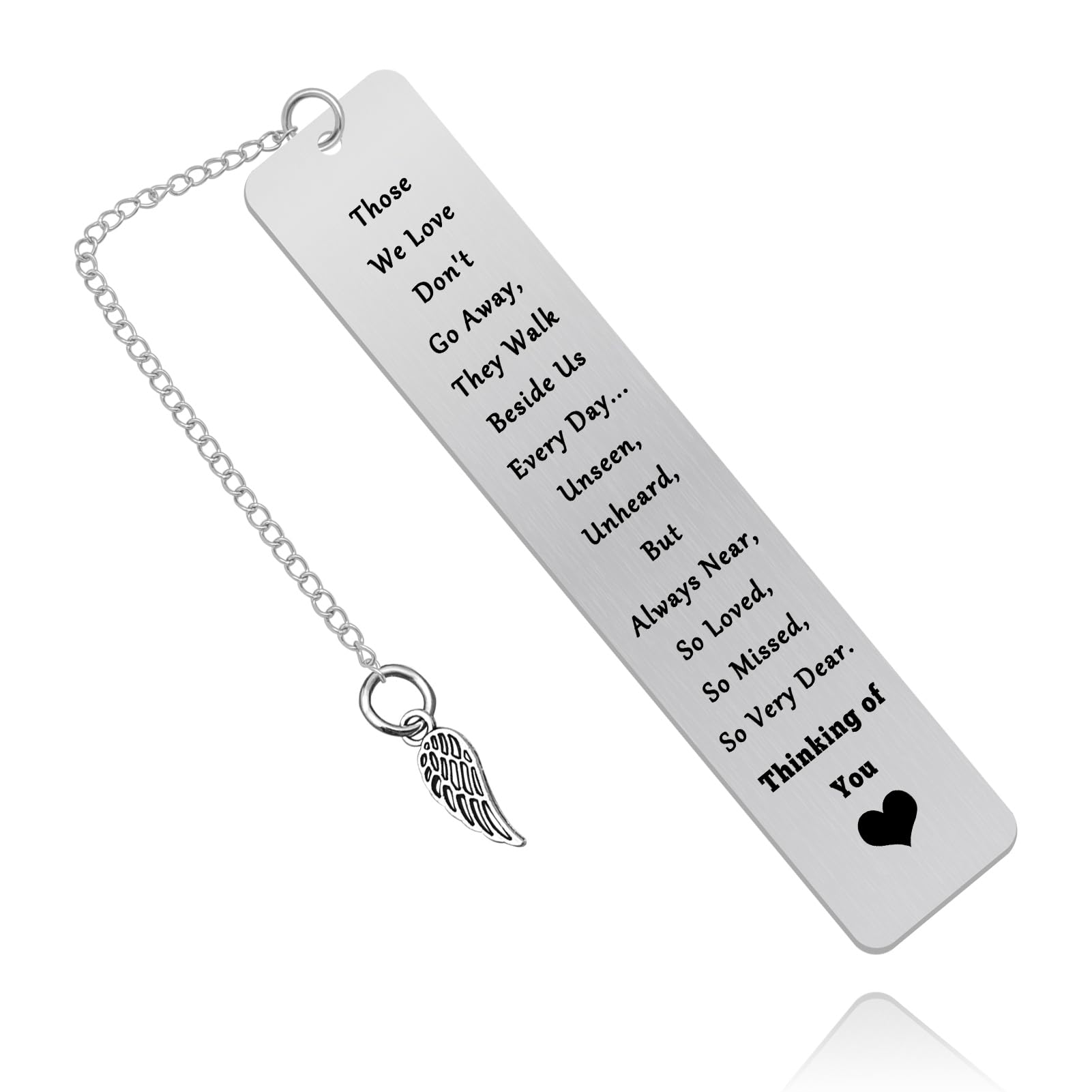 Memorial Gift Bookmark Sympathy Gift for Loss of Dad Mom in Memory of Husband Wife Daughter Grandpa Grandma Remembrance Bereavement Condolence Gift