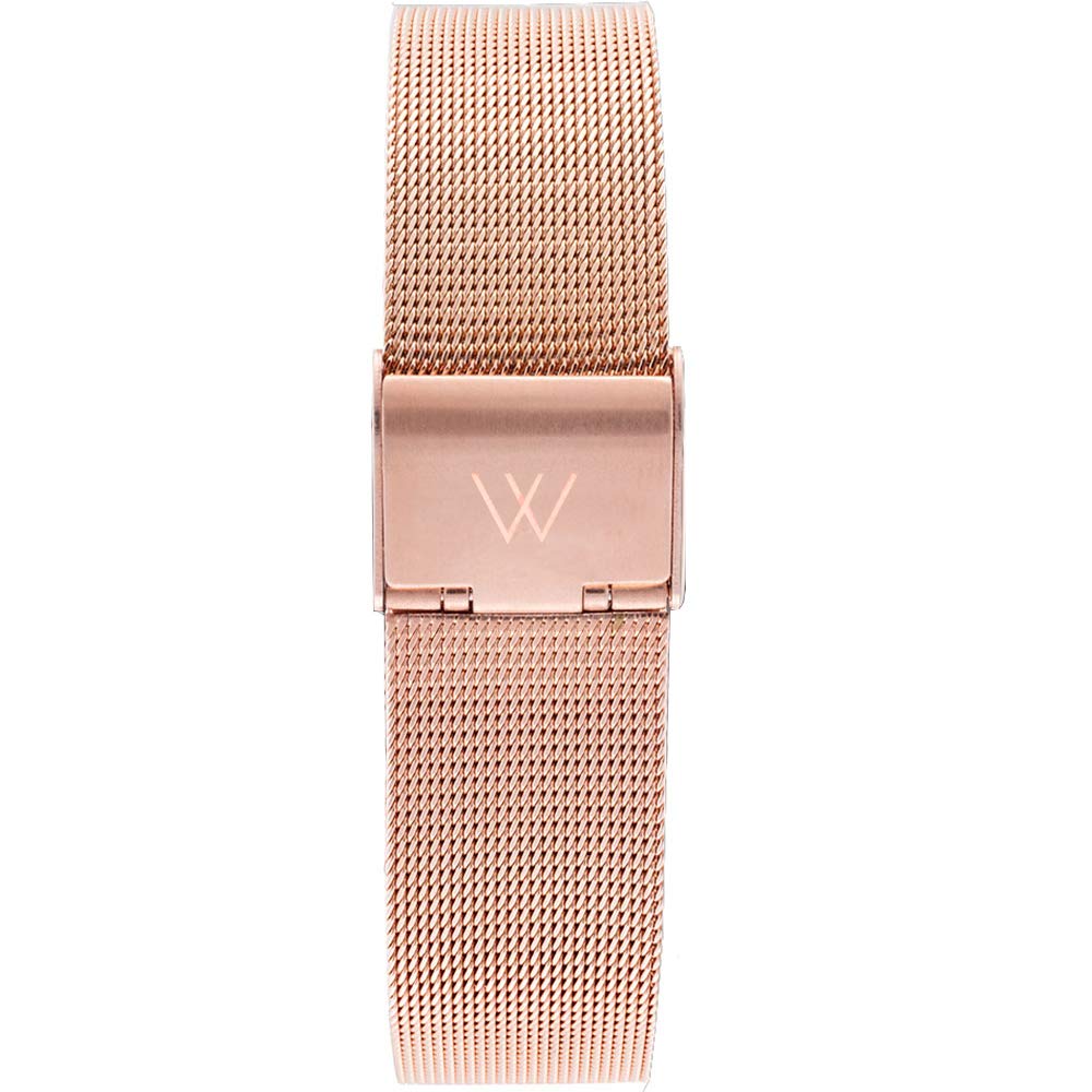 Metal Mesh Watch Band - Quick Release Milanese Stainless Steel Easy Change Mens Womens Strap - Choose Color and Finish
