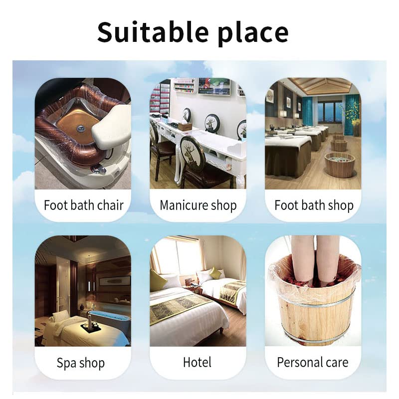 400 Protectores Desechables para Spa de Pedicura miniatura 3