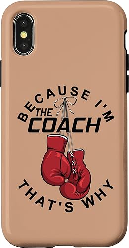 Miniatura 4 de iPhone 13 Divertido Boxeo Kickboxing Porque soy el entrenador por eso caso