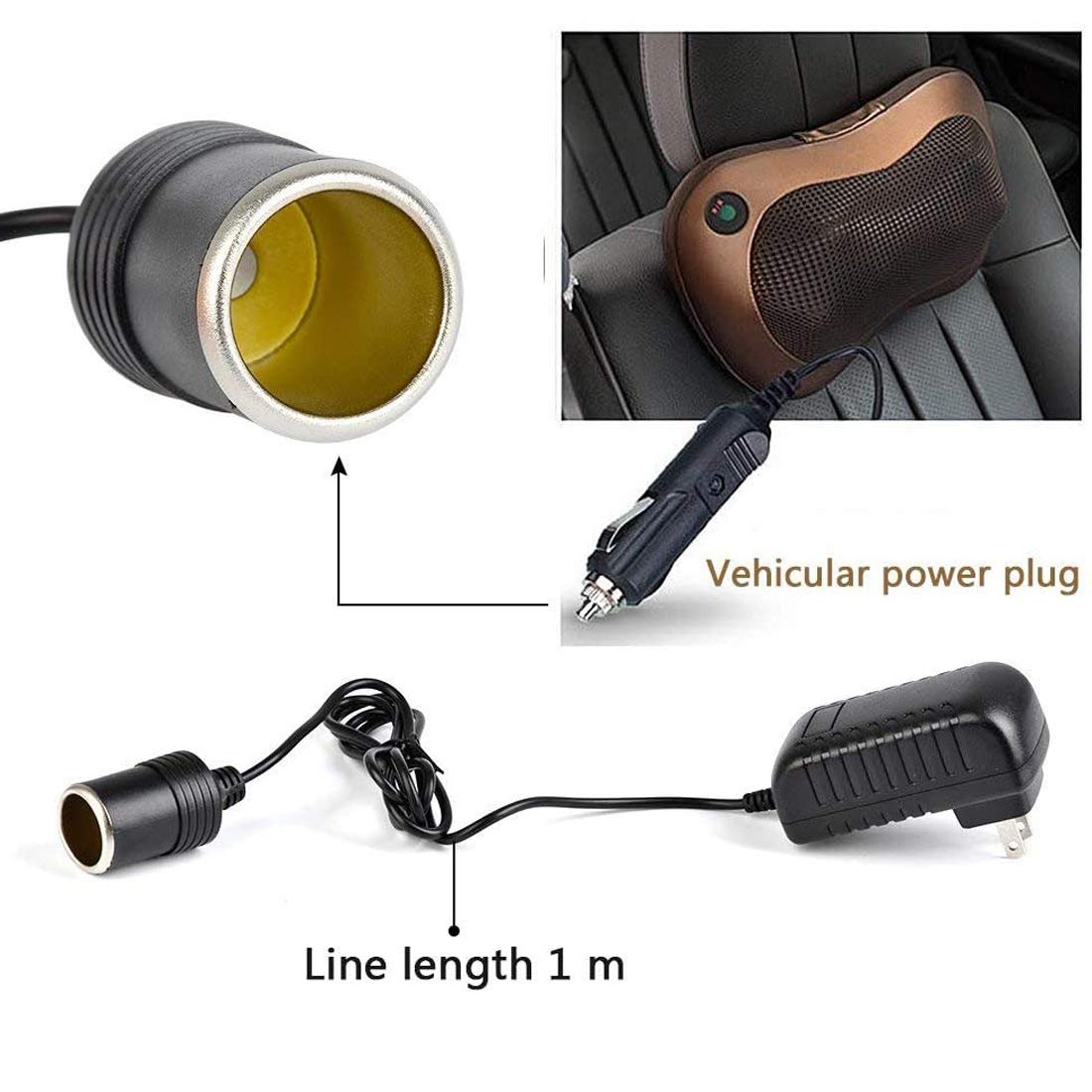 Adattatore Auto Da Casa Riloer: Trasforma La Presa 240V In 12V Per Alimentare Tutti I Tuoi Device In Macchina - Foto 3