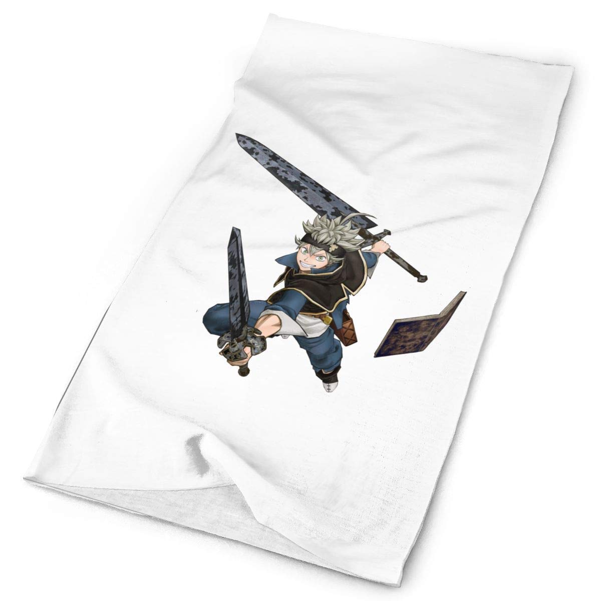 Merle House Black Clover Asta Headband Headscarf Scarf Men and Women