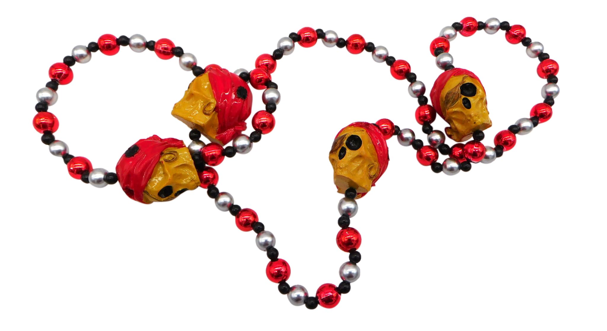 PHS International Rainbow Rings on Ball Chain Necklace