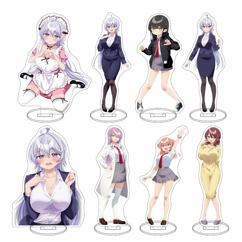 Amazon.co.jp: よわよわ先生 アクリルスタンド アクリル 両面透明 全身