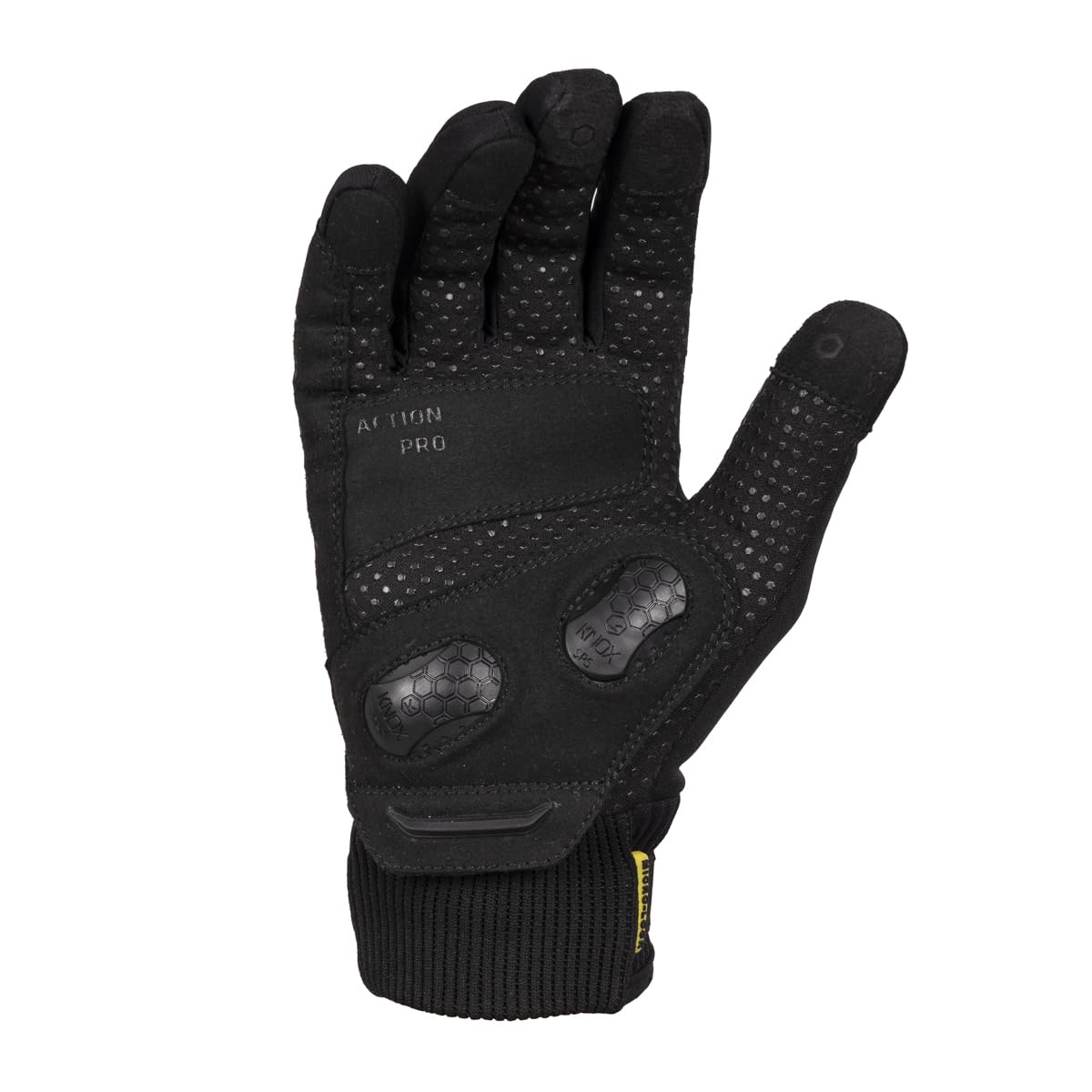 KNOX Rękawice CE Action Pro z ochroną Scaphoid (SPS) opatentowane czarne S