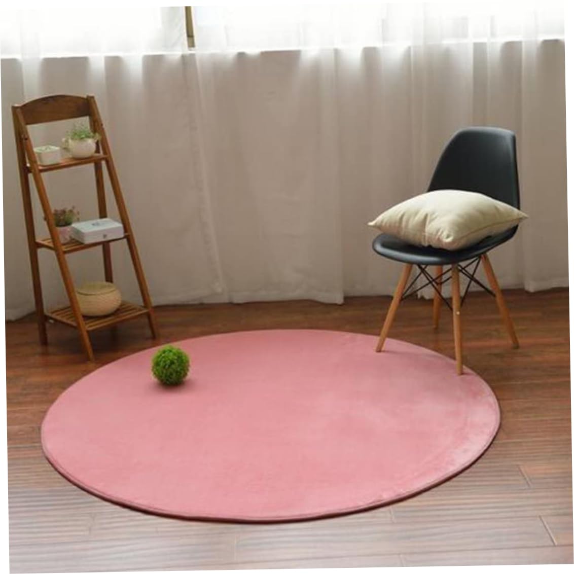 Tappeto per Bambini, Tappetini da Gioco Rotondi per Tenda per Bambini Box Tappeto Rotondo da 40 Pollici per Tenda da Gioco Missingift Tappeti Circolari per per Camere da 100 cm, Angolo Calmat