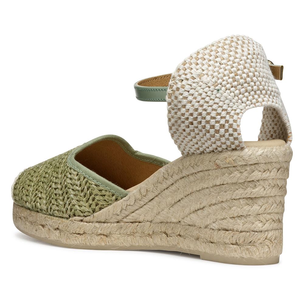 Geox D Gelsa Low E Sandalia de cuñaMujer