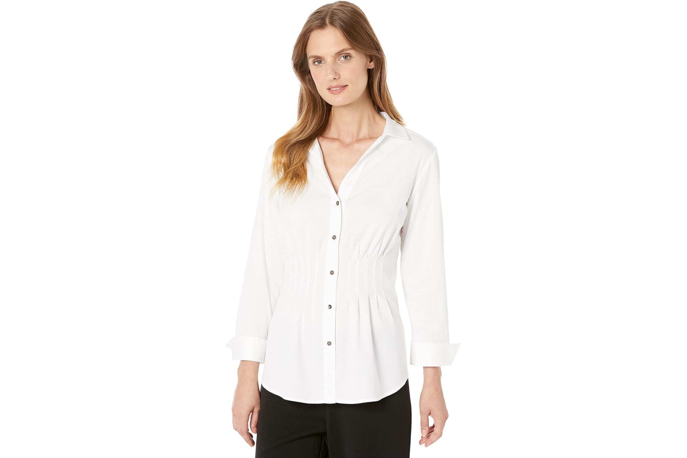 NICZOE Collared Bistro Shirt