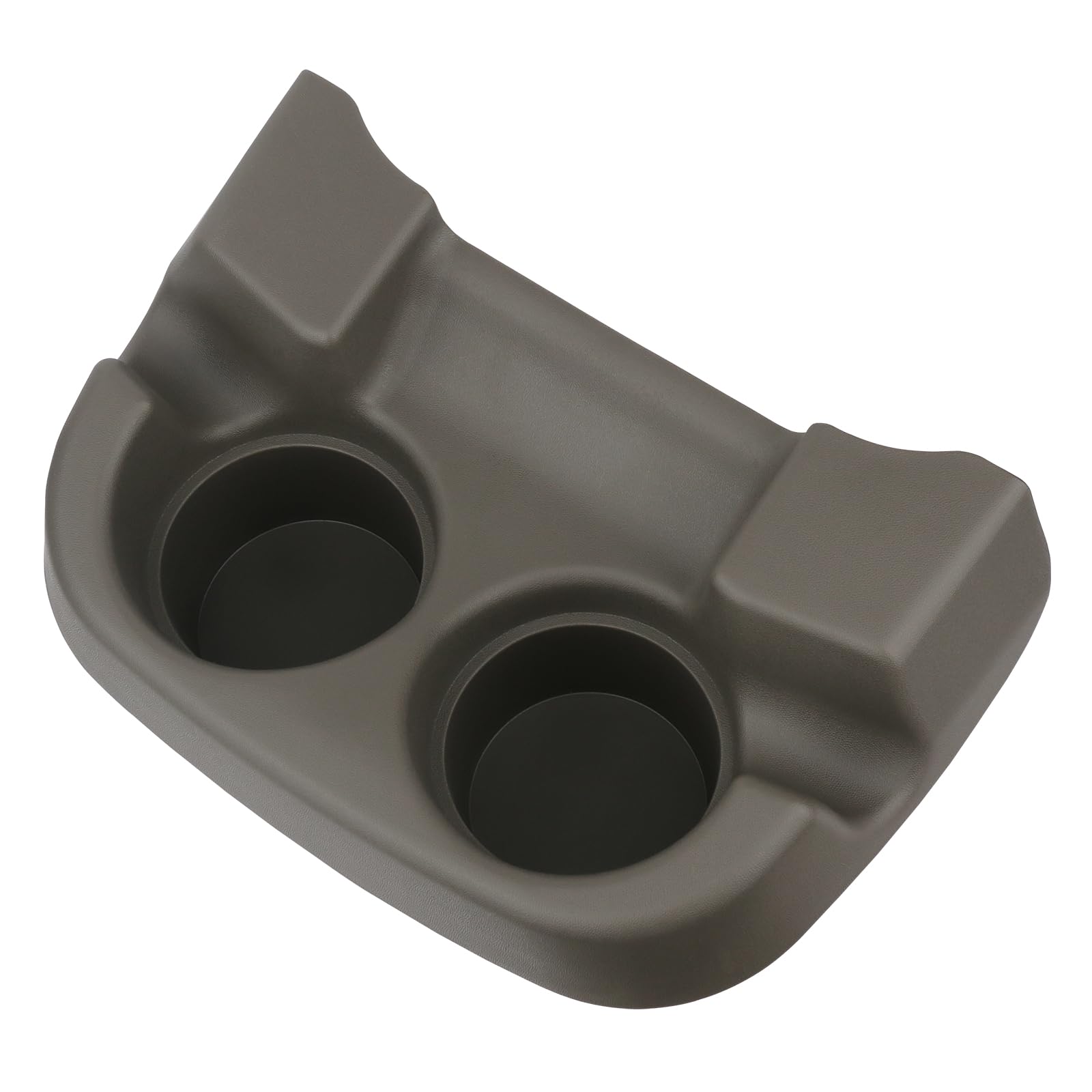 Center Console Cup Holder Dark Parchment Compatible with 1999-2007 Ford F250 F350 F450 F550 Super Duty Truck, 2000-2005 Ford Excursion Replaces 1C3Z-