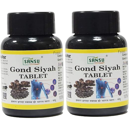 SANSU Gond Siyah 30 Tablet Pack - 2 Pack