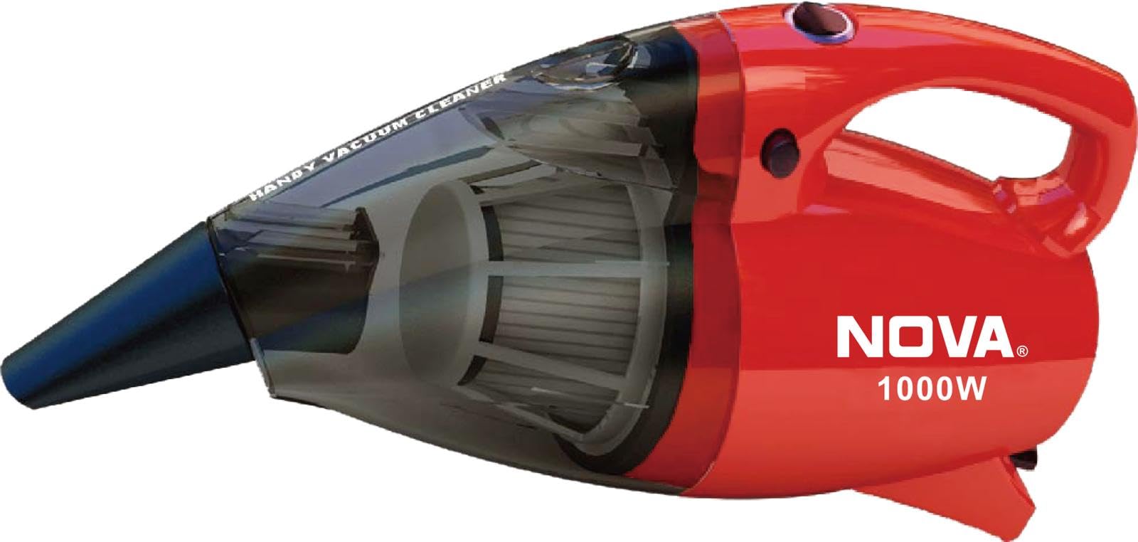 NOVA 1000W Handy Vacuum Cleaner & Blower VC-768 | Portable Handheld Vacuum Cleaner with HEPA Filter, 5 Attachments, High Suction Power for Home, Car & Office Cleaning-image-2