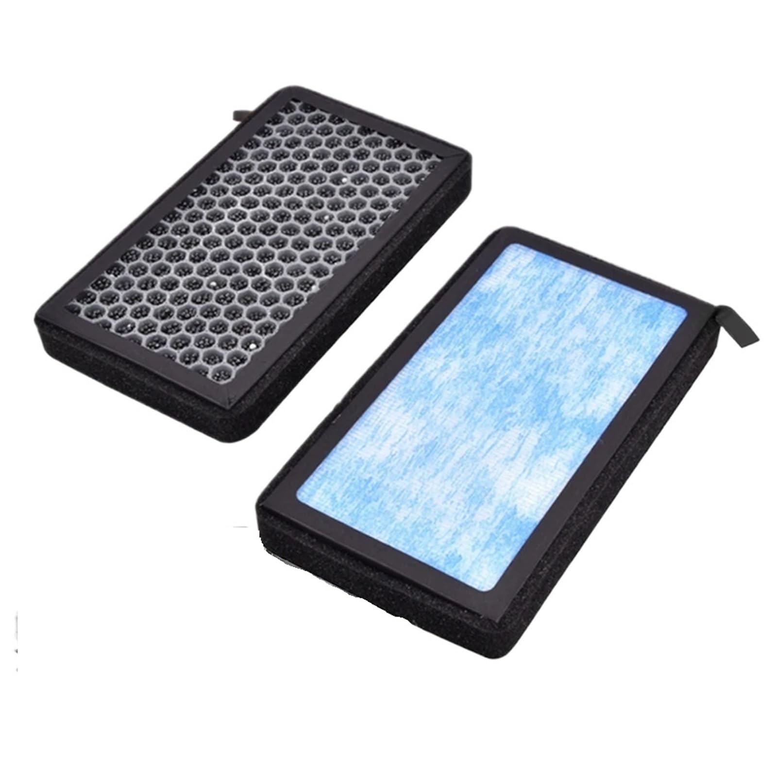 2Pcs Fit For Tesla Model 3 Y Air Filter Air Conditioner Cabin Filter With Activated Carbon Replacement Air Conditioning Cabin Air Filter