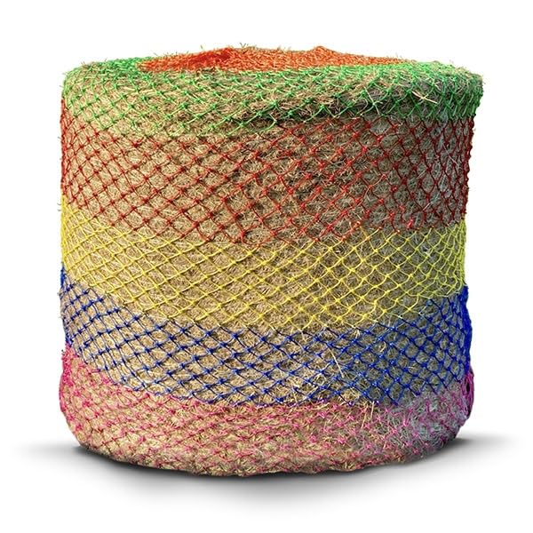 Elico Wild Boar Bale Net: Rainbow