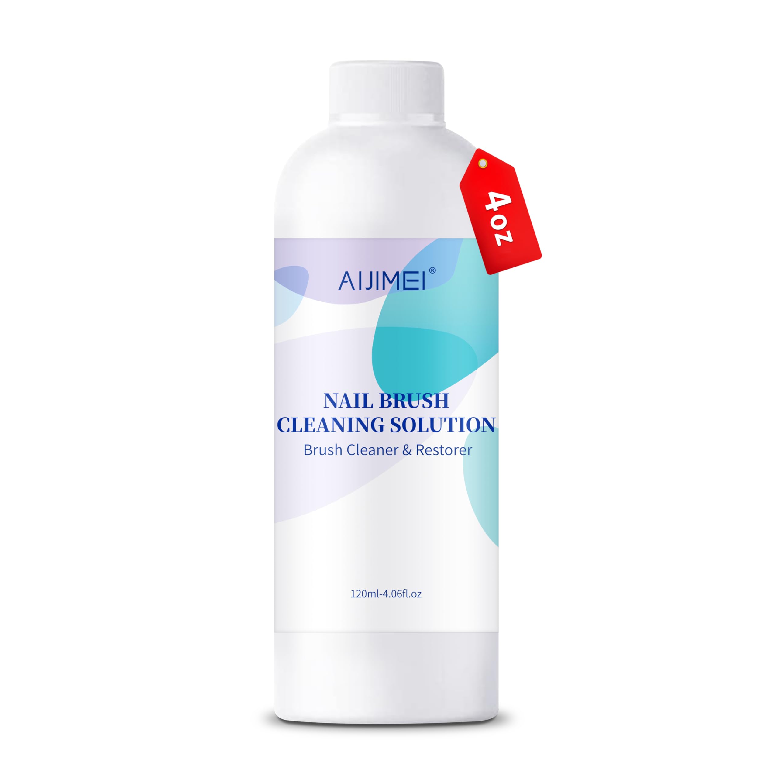 Aijimei Nail Brush Cleaner Restorer Solution Acrylic Nail Brush Cleaner Quickly Clean for Acrylic Nail Brushes, Glitter Gel Nail polish Brushes,