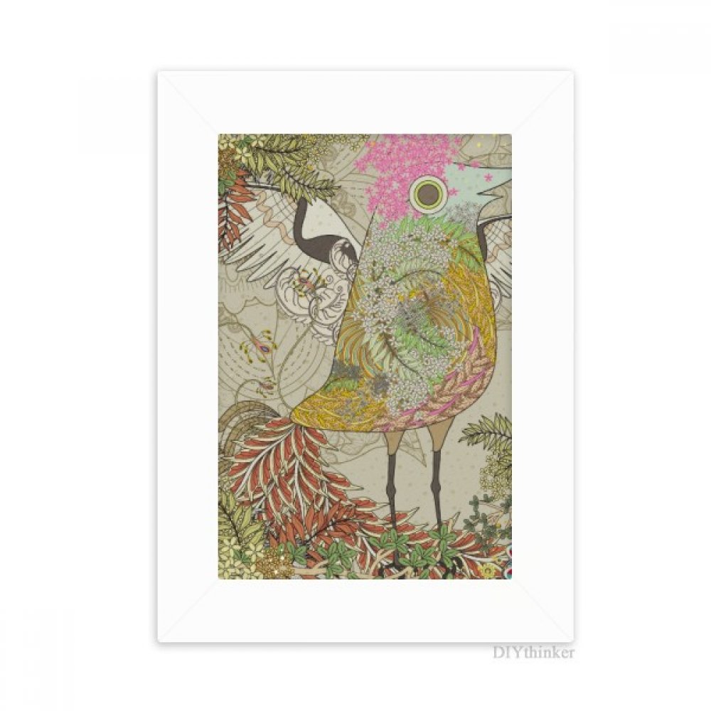 Cadre photo Ukiyo-E de qualité supérieure estampe japonaise multicolore 10.2x15.2cm