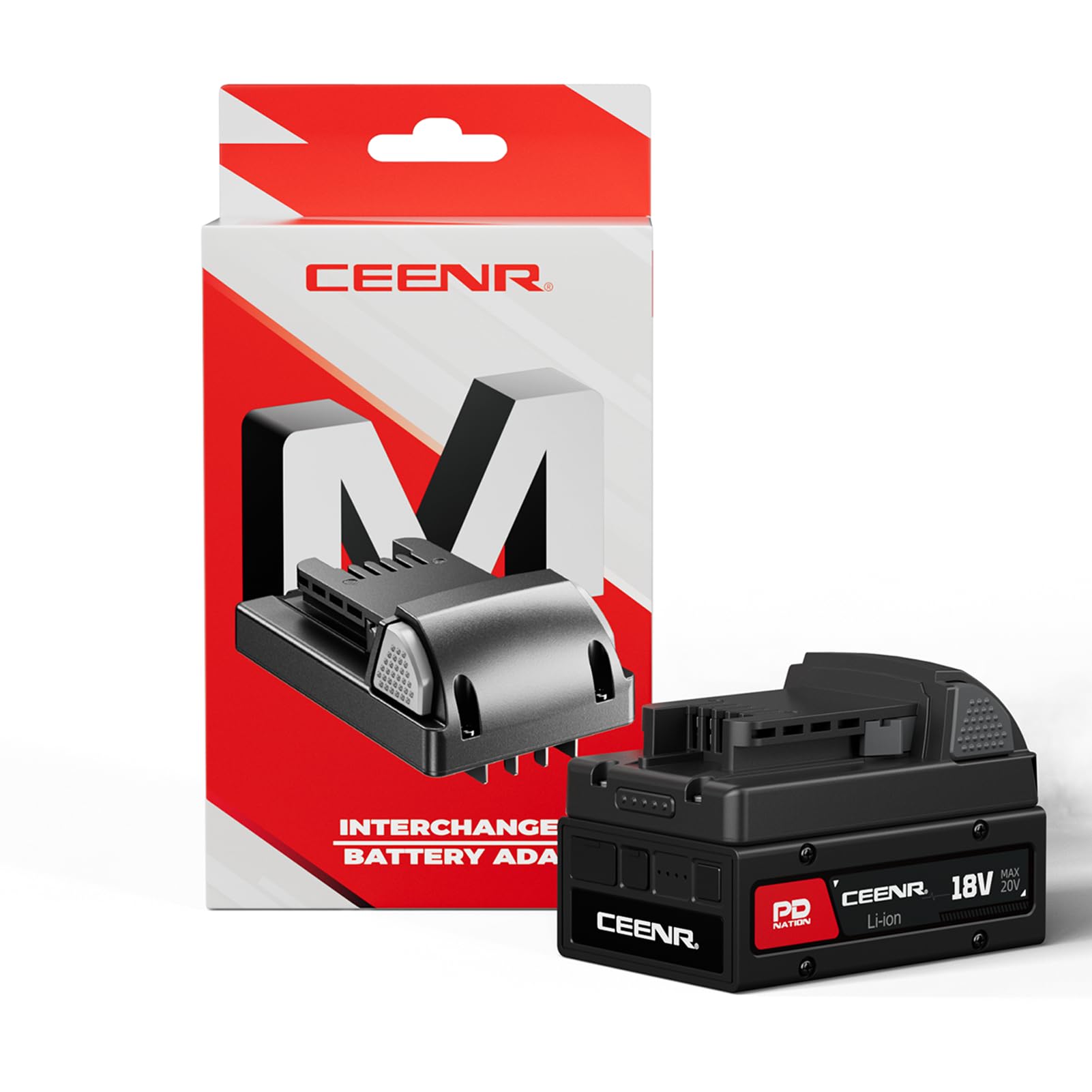 Rann様 Amazon.com : CEENR PDNation Battery 4.0Ah and Adapter Combo