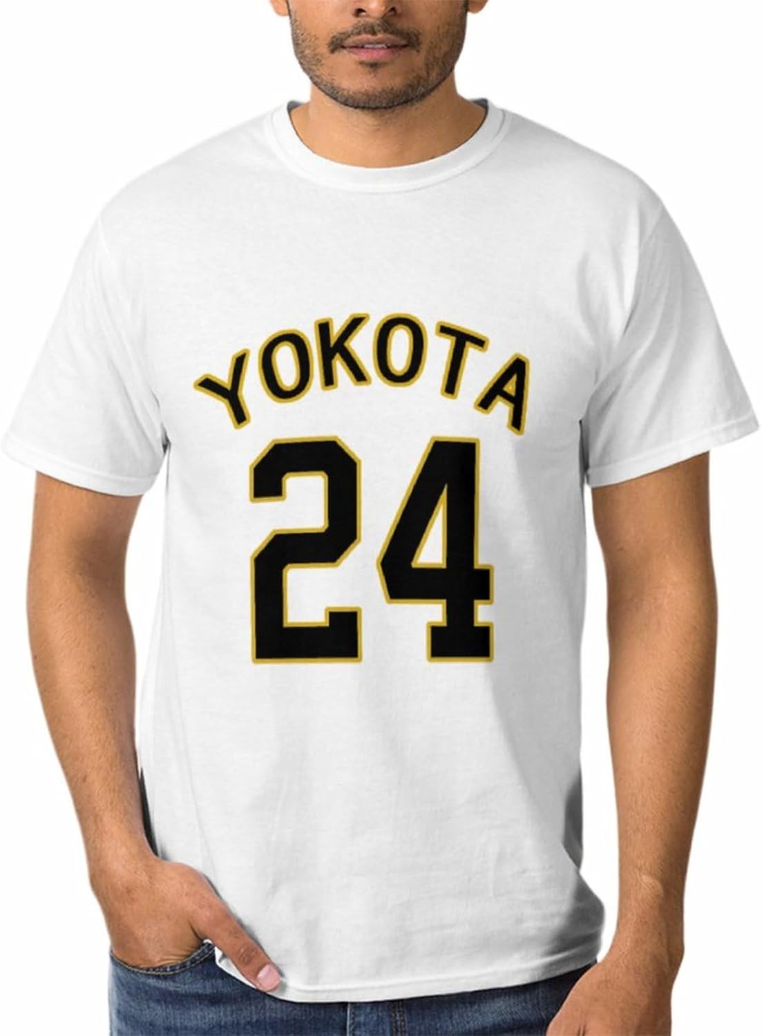 Amazon | [HAMOM] 阪神タイガース 横田慎太郎 メンズ Tシャツ 男士