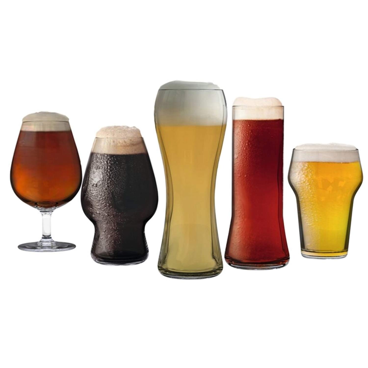 Luminarc Beer Glasses Brewers and Wheat Flavors, Transparent (6, 590 ml) - Image 6 thumbnail