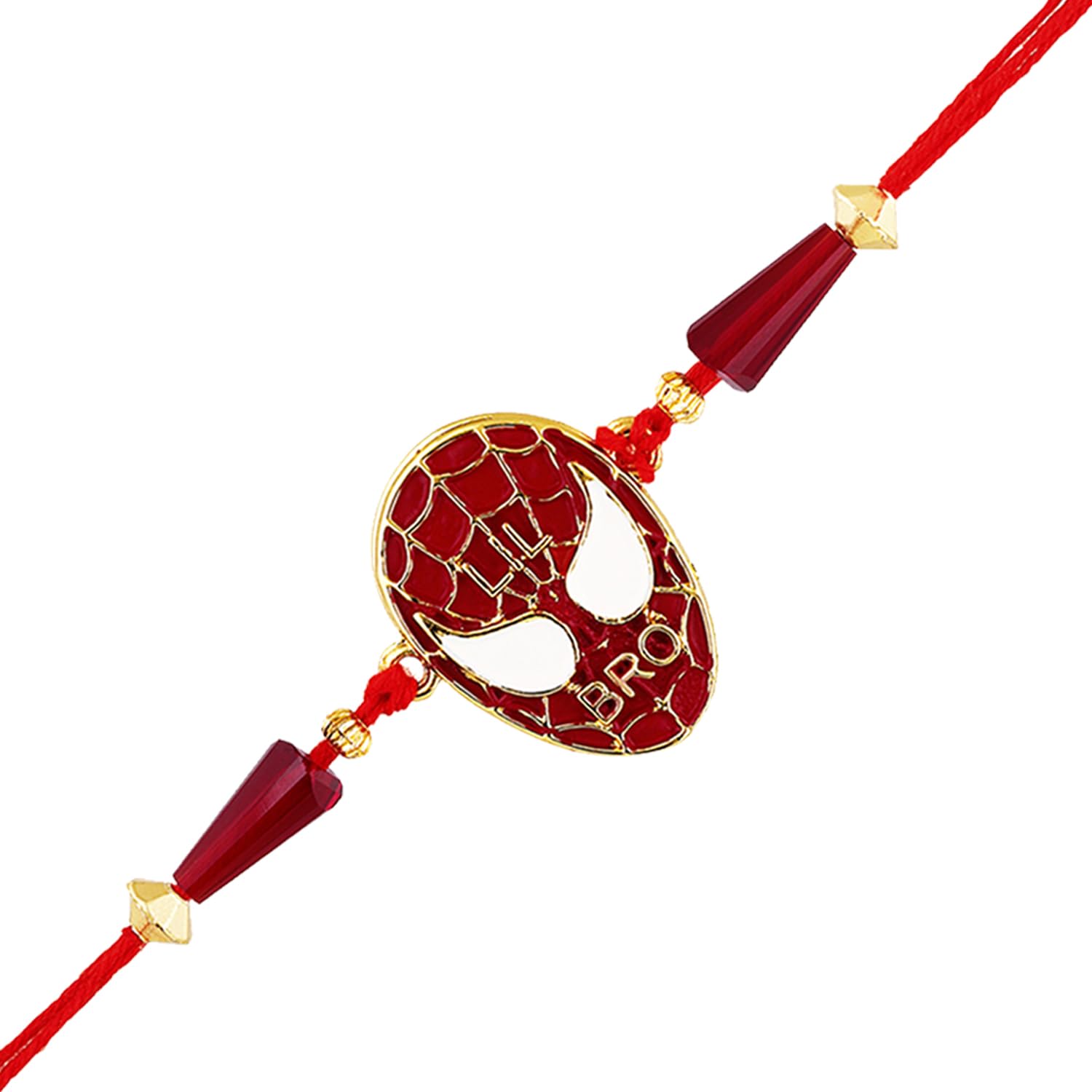 Mahi Red Meenakari Work Super Hero Rakshabandhan Rakhi for Super Brother, Bhatija, Boy, Kids (RA1100737G) (B0D78Z5HPF) Amazon Price History, Amazon Price Tracker