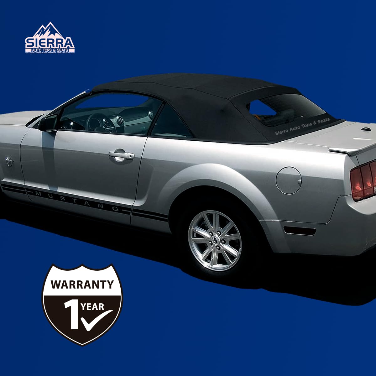 Amazon | Ford Mustang コンバーチブルトップ 94-04 ビニール