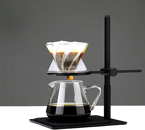 Pour Over Coffee Station Soporte para gotero de café Soporte ajustable para filtro de café