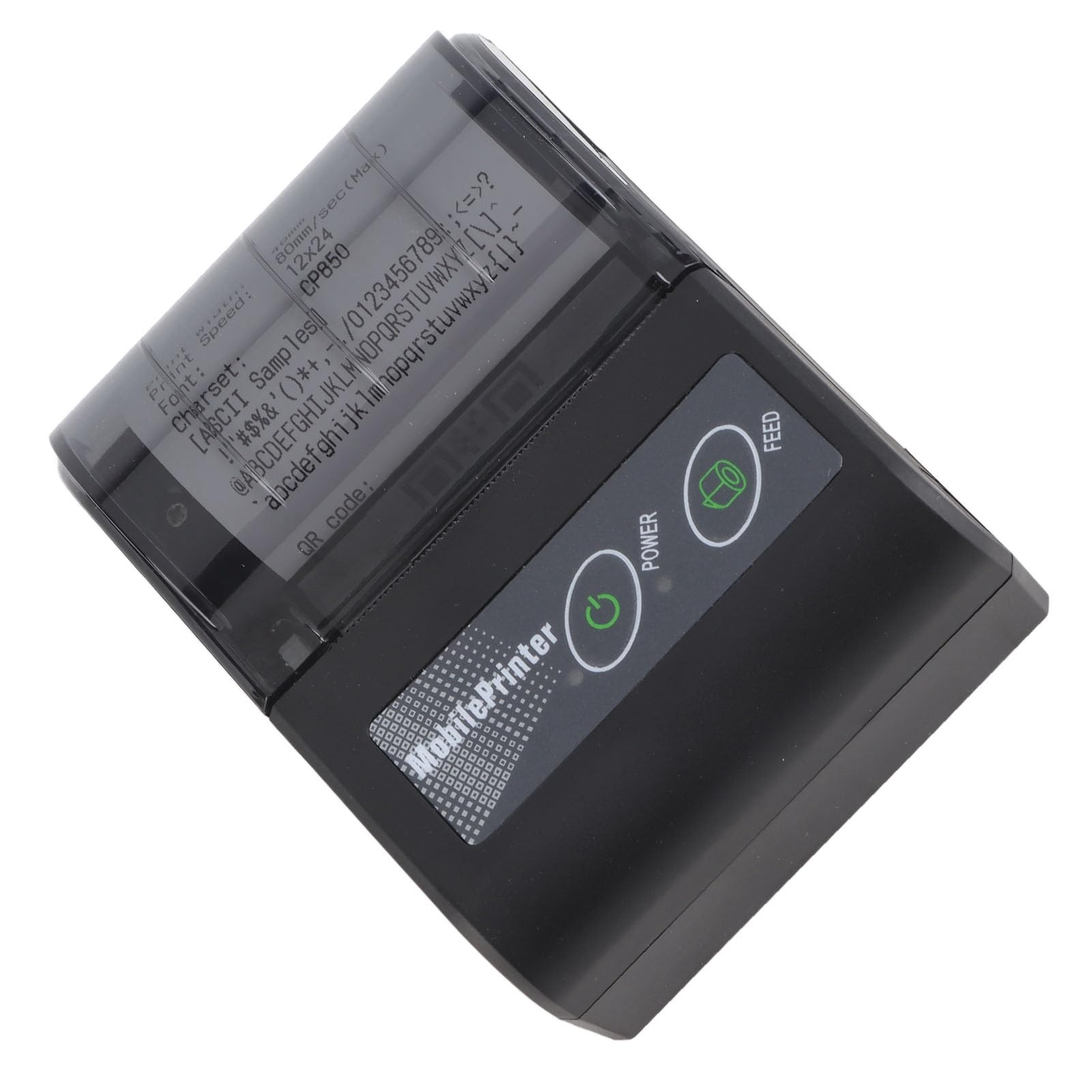 Pocket Receipt Printer Efficient Clear Printouts for Restaurant Sales Portable Mini Ticket Printer for Retail, Lightweight Thermal Printer for Mobile Businesses